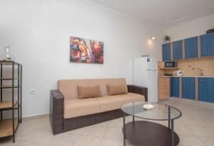 Kuchyň nebo kuchyňský kout v ubytování Dora's Apartments