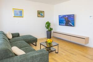 TV a/nebo společenská místnost v ubytování Apartment Biokovo Residence J