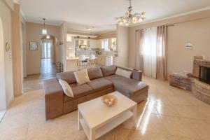 O zonă de relaxare la Gardiki Castle House