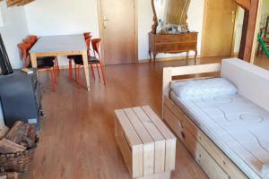 Lova arba lovos apgyvendinimo įstaigoje One bedroom apartement with city view and terrace at Samboal