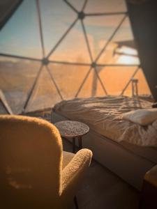 Sëtnowa Glamping的休息区