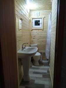 Ванная комната в Домики (Барнхаус)
