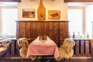 Posezení v ubytování Gasthaus Edelweiss