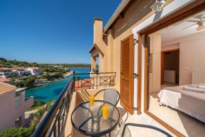 Balkón alebo terasa v ubytovaní Mariel House Fiskardo Kefalonia