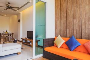 TV/trung tâm giải trí tại Krabi One Bedroom Seaview