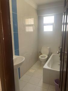 Ένα μπάνιο στο قرية لازورد باى الساحل الشمالى +10 φωτογραφίες