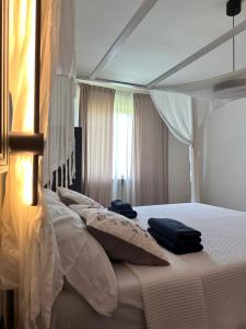 Postel nebo postele na pokoji v ubytování B&B RIO GRANDE