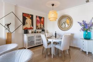 Posezení v ubytování Jardines de Gorgos apartamento