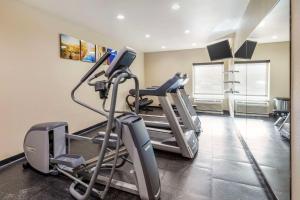 Fitness centrum a/nebo fitness zařízení v ubytování Comfort Inn & Suites Temple - Medical Center