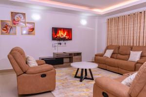 Posezení v ubytování Havan Furnished Apartment-Shawmut