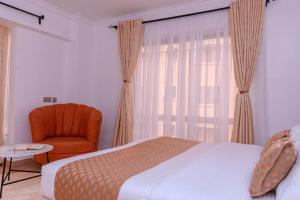 Postel nebo postele na pokoji v ubytování Havan Furnished Apartment-Shawmut