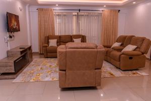 Posezení v ubytování Havan Furnished Apartment-Shawmut