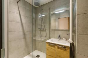Kúpeľňa v ubytovaní Chamonix Sud - Lognan 106 - Happy Rentals