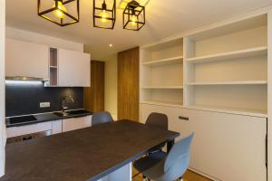 Kuchyň nebo kuchyňský kout v ubytování Chamonix Sud - Lognan 106 - Happy Rentals