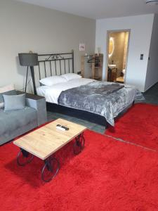 Postel nebo postele na pokoji v ubytování Elatovillage