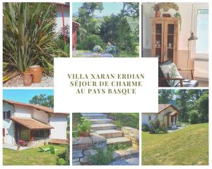 Zahrada ubytování Maison d'hôtes VILLA XARAN ERDIAN