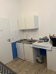 Küche/Küchenzeile in der Unterkunft Fremdenzimmer Sas