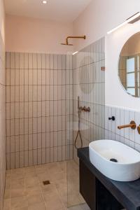 Koupelna v ubytování Mila - Boutique Hotel