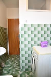 Kúpeľňa v ubytovaní Apartman Miki