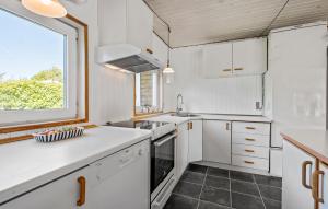 Dapur atau dapur kecil di Gorgeous Home In Nykøbing Sj With Wifi