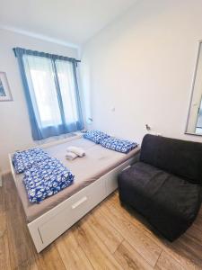 Ένα ή περισσότερα κρεβάτια σε δωμάτιο στο Croparadise Hostel