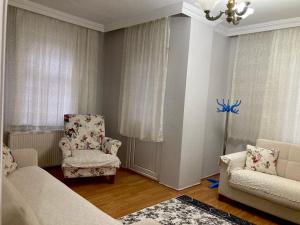Posezení v ubytování Aydın apart