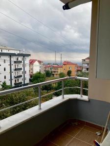 Balkón nebo terasa v ubytování Aydın apart