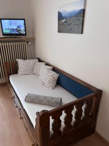 Postel nebo postele na pokoji v ubytování Der Erberbauer
