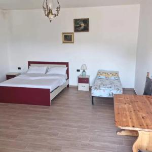 Postel nebo postele na pokoji v ubytování Camping Lisna