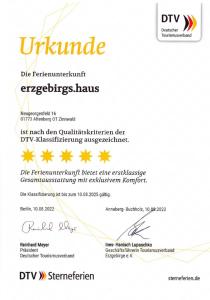een afwijzingsbrief voor een dkarma-sollicitatie bij Erzgebirgshaus in Kurort Altenberg