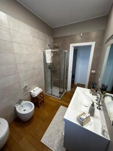 Koupelna v ubytování B&B L'ULIVO