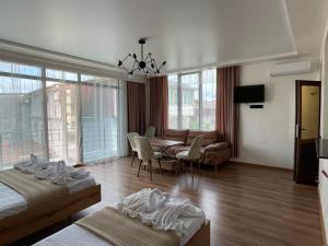 Letto o letti in una camera di Hotel Sunlight