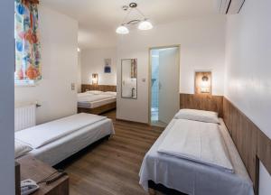 Postelja oz. postelje v sobi nastanitve Hotel Terminus