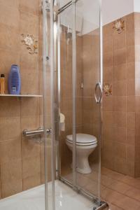 Koupelna v ubytování Casasantirocco Appartamento Intero