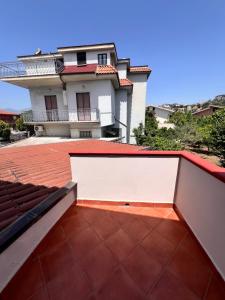 Balkón nebo terasa v ubytování Appartamenti Minturnae Relais