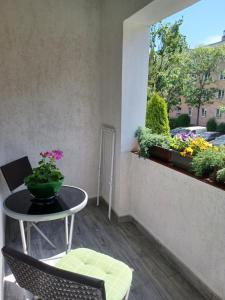 Balkón alebo terasa v ubytovaní Apartament LORD