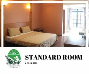丹那拉打的住宿－Cool Point Hotel，标准间设有1间带1张床的卧室