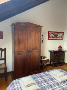 Posteľ alebo postele v izbe v ubytovaní PRECIOSO CHALET JUNTO A POTES CON PISCINA-4 Hab,3 Baños