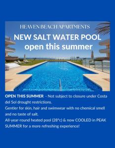 Bazén v ubytování Heaven Beach Apartment 405 nebo v jeho okolí