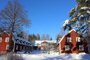 Sätra Brunn Hälsobrunn v zimě + 20 fotografií