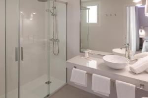 Koupelna v ubytování Hotel Jucamar