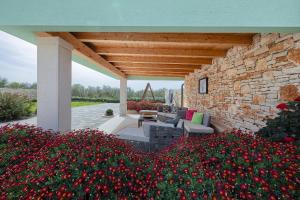 Zahrada ubytování Villa Volimten