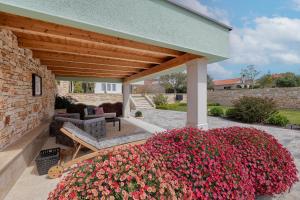 Zahrada ubytování Villa Volimten
