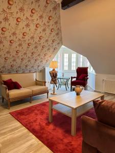 Posezení v ubytování Remedium Appartements