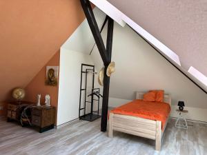 Postel nebo postele na pokoji v ubytování Remedium Appartements