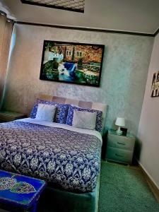 Postel nebo postele na pokoji v ubytování hôtel dar nokhba