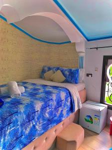 Postel nebo postele na pokoji v ubytování hôtel dar nokhba
