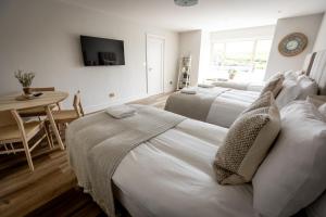 Area soggiorno di Coastal View House