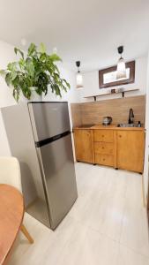 Nhà bếp/bếp nhỏ tại Charming flat with terrace