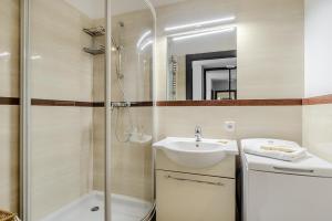 Kúpeľňa v ubytovaní Apartament Ostrobramska - Praga Południe